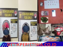 Satresnarkoba Polres Ogan Ilir Amankan Dua Tersangka, Sembilan Pil Ekstasi Disita