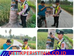 Polres Oku Timur Melalui Polsek Buay Madang Timur Giat Melaksanakan Mitigasi karhutla