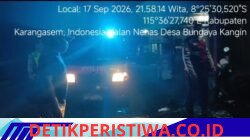 Jagai Situasi Kamtibmas Tetap Kondusif, Personel Polsek Bebandem Intensifkan Blue Light Patrol pada Malam Hari 