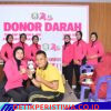 Peringati HKGB  ke 74  Bayangkari cabang Bireun gelar olahraga dan donor darah 