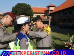 Jelang Pengamanan Dua Agenda Kepolisian Internasional IAWP dan SOM Polda Bali Gelar Pasukan Ops Gapura Agung IV-2026