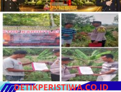 Polsek Madang Suku I Melaksanakan Kegiatan Sosialisasi Masalah Karhutla