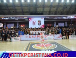 Final dan Closing Ceremony Open Tournament Bola Basket di GOR Sumantri Sukses Digelar