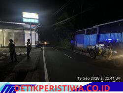 Melalui Giat Blue Light Patrol Personil Polsek Selat Pantau Situasi Kamtibmas, Pastikan Wilayah Tetap Aman dan Kondusif