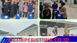 Polres Oku Timur Melalui Kasi Propam Berbagi Sedekah Kapada Anak Yatim Piatu, di Ponpes Darul Hijrah Martapura