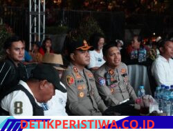 Kapolres Karangasem Bersama Rombongan Hadiri Penutupan Tirta Gangga Art Festival 2026, di Kawasan Obyek Wisata Taman Tirta Gangga