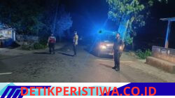 Cegah Aksi Kejahatan pada Malam Hari, Polsek Bebandem Gelar Blue Light Patrol di Wilayah Hukumnya