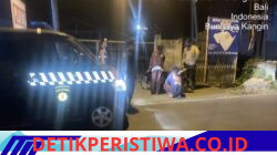 Antisipasi Gangguan Kamtibmas, Polsek Bebandem Rutin Gelar Patroli Barcode Malam Hari
