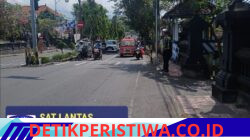 Pastikan Kelancaran Arus Lalu Lintas, Personil Sat Lantas Polres Karangasem Lakukan Gatur Lalin di Pos Ktl 2 Simpang Tiga Kodim