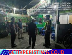 Tingkatkan Keamanan pada Malam Hari, Polsek Bebandem Gelar KRYD Patroli Barcode