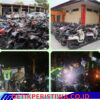143 Kendaraan, di Amankan Oleh Sat Lantas Polres Oku Timur Saat Mengelar Razia Balap Liar Dan 3C, di Jalan Raya BK 9