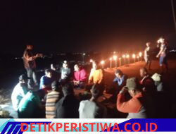 Hut Ke-10, Lsm Ampibi Gelar Santunan Korban Lumpur Lapindo Dan Tanam 10 Pohon Mangrove