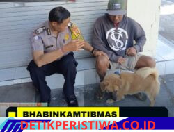 Pererat Sinergi, Bhabinkamtibmas Desa Menanga Sambangi Warga Binaan Sampaikan Pesan Kamtibmas