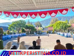 Jadi Pembina Upacara, Kapolsek Jagong Jeget Ajak Pelajar Jauhi Narkoba dan Bullying