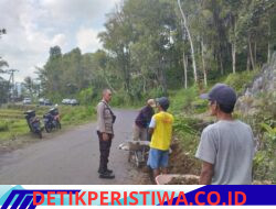 Pererat Sinergi, Bhabinkamtibmas Sangkan Gunung Sambangi Warga di Banjar Dinas Ogang, Sampaikan Pesan Kamtibmas