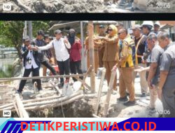 Proyek Jembatan Candinegoro Tertinggal 28 Persen, Wabup Mimik Desak Kontraktor Percepat Pekerjaan