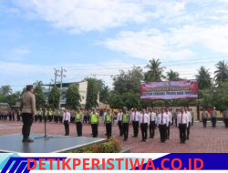 Pimpin Apel Pagi, Kapolres Aceh Timur Beri Penghargaan kepada Personel Berprestasi