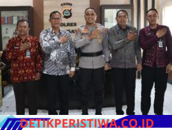 Perkuat Sinergitas Penegak Hukum, Kapolres Karangasem Terima Kunjungan Silaturahmi Kalapas Kelas IIB