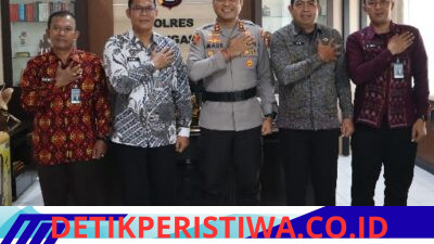 Perkuat Sinergitas Penegak Hukum, Kapolres Karangasem Terima Kunjungan Silaturahmi Kalapas Kelas IIB