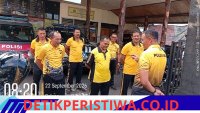 Melalui Program GERCEP, Polsek Selat Laksanakan Olahraga Bersama, Dukung Idealisasi IMT Personel