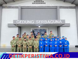 Danlanal Bintan Ikuti Donor Darah Sambut HUT Ke-81 TNI