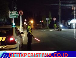 Ciptakan Rasa Aman Pada Saat Malam Hari, Satuan  Lalulintas Polres Karangasem Intensifkan Giat Blue Light Patrol dan Hunting System di Beat 2