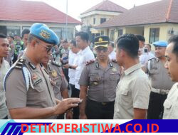 Cegah Pelanggaran Internal Polri, Wakapolres Karangasem Gelar Gaktibplin Dadakan Saat Apel Pagi