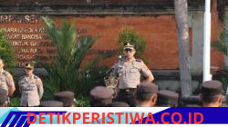 Pimpin Apel Pagi, Wakapolres Karangasem Tegaskan Penindakan Judi Online Hingga Ketertiban Personel yang Bertugas di Mako