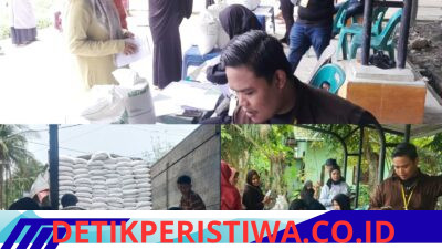 5.599 KK Warga Kecamatan PeudadaTerima Beras Bantuan Dari Perum Bulog Kantor Cabang Lhokseumawe