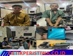Dua Pria Tersangka Curas Berhasil, di Amankan Tim Shadaw Walet Polres Oku Timur