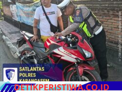Berikan Efek Jera, Unit Turjawali Sat Lantas Berikan Tilang Manual kepada Pengendara Berkenalpot Brong yang dapat Mengganggu Kenyamanan Pengendara dan Masyarakat