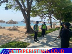 Pastikan Keamanan IAWP 2026 Berlangsung Kondusif, Personel Gabungan dan Patroli ATV Sisir Pantai Westin