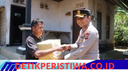 Rasa Empati dan Bentuk Kepedulian Kapolres Karangasem Serahkan Bantuan, kepada Keluarga Korban Penganiayaan di Selat