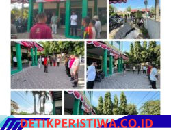 Jumat Berkah, Dsipd Lhokseumawe Isi Kegiatan Dengan Gotong Royong Dan Latihan PBB