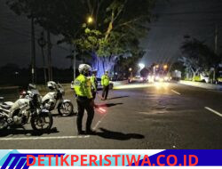Melalui Giat Blue Light Patrol Polres Jembrana Intensifkan Patroli Malam, Sasar Ruas Jalan dan Titik Rawan Lakalantas 