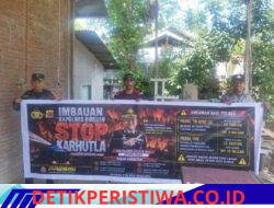 Polsek Gandapura Gencarkan Patroli KRYD Cegah Karhutla, Imbau Warga Tak Bakar Lahan