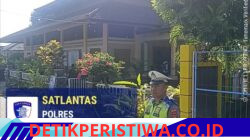 Berikan Rasa Aman dan Kelancaran Umat Kristiani Menjalankan Ibadah, Sat Lantas Polres Karangasem Berikan Pengamanan di Area Gereja GKPB Jalan Untung Surapati