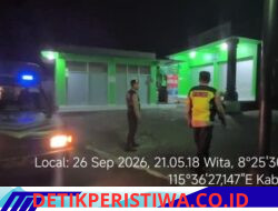 Cegah Gangguan Kamtibmas dan Jaga Kondusifitas Wilkumnya, Polsek Bebandem Intensifkan Giat Blue Light Patrol  
