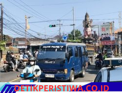 Pastikan Ketertiban dan Kelancaran Arus Lalulintas, Personil Lantas Rutin Lakukan Gatur Pagi di Ktl 1 Subagan