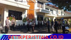 Pastikan Kesiapsiagaan Personil dalam Pelaksanaan Tugas Jaga di Mako, Sat Lantas Laksanakan Apel Serah Terima Tugas Jaga