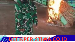 Muspika Candi Gerak Cepat Tindaklanjuti Laporan Warga, Arena Sabung Ayam di Kalicabean Dibakar