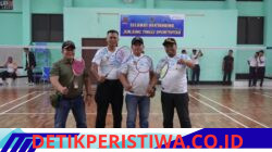 Turnamen Badminton Danlanal Cup Semarakkan HUT Ke-81 TNI AL