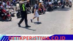 Melalui Program Police Goes To School” Safety Riding Sat Lantas Polres Karangasem Edukasi untuk Tertib dalam Berlalulintas, kepada Siswa-siswi SMPN 2 Amlapura