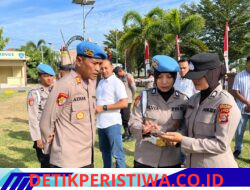 Cegah Penyalahgunaan Medsos, Judol dan Pinjol, Propam Polres Bireuen Sidak HP Personel