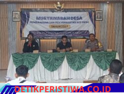 Bhabinkamtibmas Hadiri dan Kawal, Musyawarah Pembahasan dan Penetapan RKP Desa Telaga Tawang Tahun Anggaran 2027