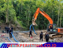Polda Sulsel dan Polres Luwu Tindak Tambang Emas Ilegal, 2 Operator Diamankan dan 4 Ekskavator Disita