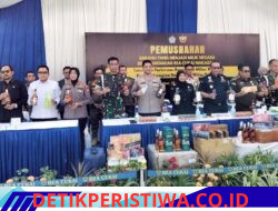 Bea Cukai Makassar Bongkar 123 Penindakan, 28,5 Juta Rokok Ilegal Dimusnahan, Potensi Kerugian Rp30 M