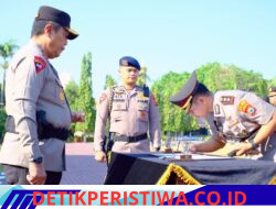 Sertijab 5 Kapolres Polda Sulsel, Kapolda Tekankan Penguatan Tugas Kewilayahan