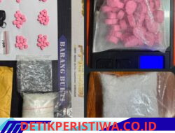 Satresnarkoba Polres Banyuasin Amankan Pria Bawa 101 Gram Sabu dan 70 Butir Ekstasi