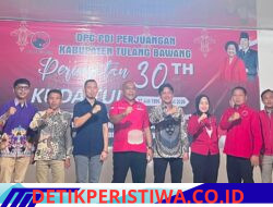 DPC PDI-P Tulang Bawang Koordinasi dengan KPU dan Bawaslu Bahas Pemutakhiran Data Partai Politik Berkelanjutan